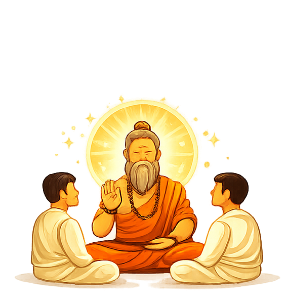 Home spiritual guidance in two styles